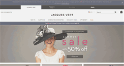 Desktop Screenshot of jacques-vert.co.uk